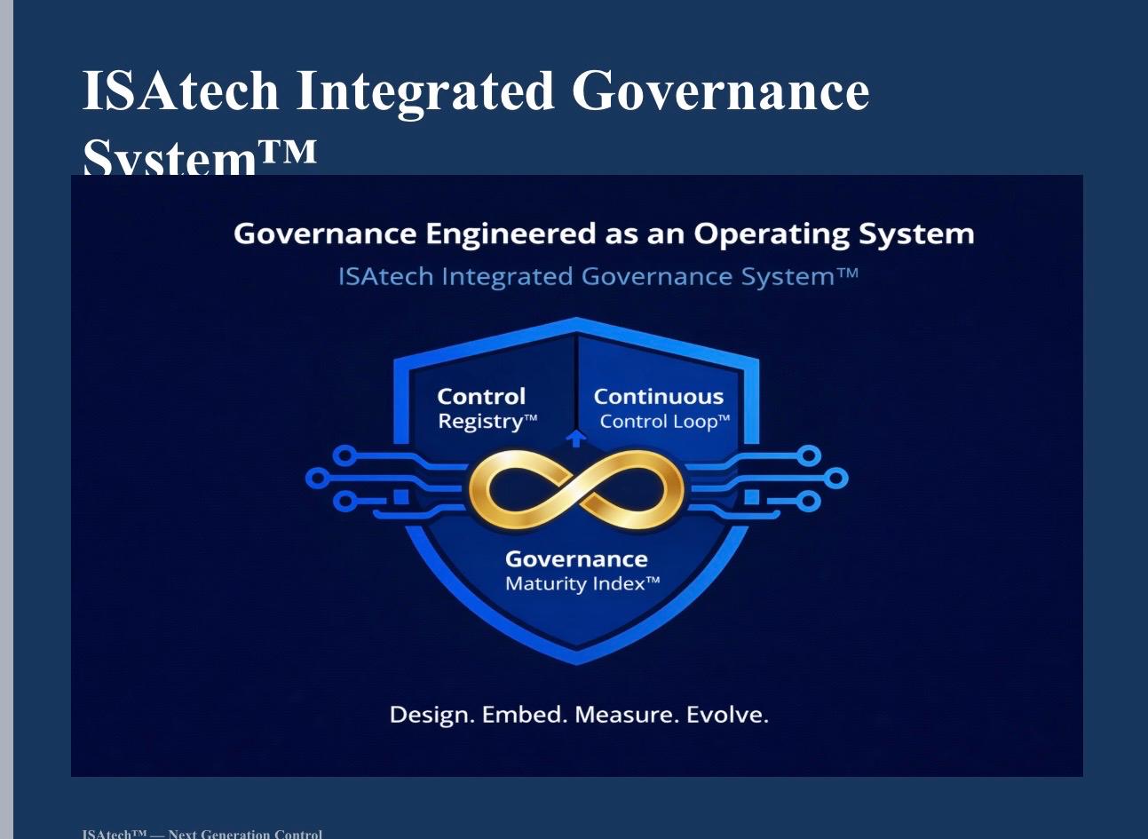 ISATech Integrated Governance System